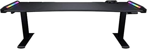 COUGAR Dual Elevated Motors Electrical Desk E-Mars with RGB Effects and High-Speed HDMI and USB Hub
