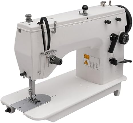Industrial Electric Sewing Machine - Heavy Duty, 2000 RPM, Portable Lockstitch for Thick Materials