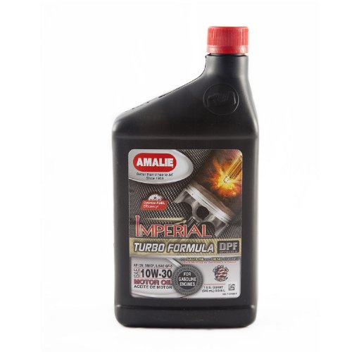 Amalie 71076-56 Imperial Turbo Formula 10W-30 Motor Oil - 1 Quart Bottle