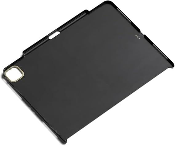 Satechi Magnetic Case for iPad Pro 12.9-inch, Pencil 2 Charging, Black | Vegan-leather build, fits M2/M1 models, compatible with Apple Folio, Magic Keyboard
