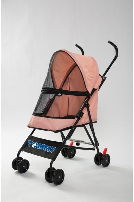 Tommy Evcil Hayvan Arabası Pembe 60 * 43 * 94cm Max 15kg