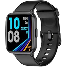 LIVIKEY Fitness Tracker Watch with Heart Rate Monitor, Activity Tracker with Pedometer, Sleep Monitor, Calories & Step Counter, IP68 Waterproof Smart Watches for Women Men Fitness Watch for Sports