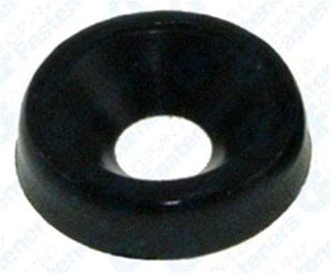 50#8 Nylon Finishing Washer - Black