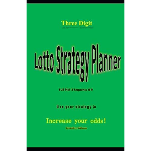 Generic 2023 Pick 3 Lottery Planner: 24-Page Strategy Notebook Paperback Organizer, August 29, 2020