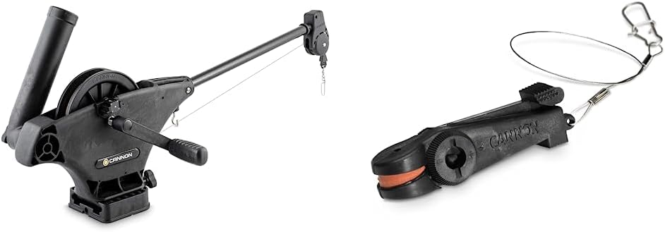 Cannon Downrigger Bundle - 1901020 Easi-Troll Manual Downrigger and 2250009 Universal Line Release