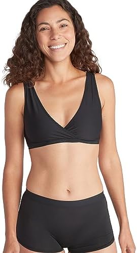 ExOfficio Women's Give-N-Go 2.0 Bralette - Multi-Wear V-Neck or Scoop Neck Travel Bra