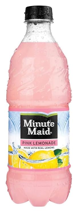 Minute Maid Pink Lemonade, 20 Oz bottles - Pack of 10