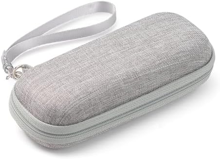 AGPTEK Carrying Case, EVA Zipper Carrying Hard Case Cover for Digital Voice Recorders, MP3 Players, Storage Holder for 3D Printing Pen, USB Cable, Earphones, Memory Cards, U Disk, Gray