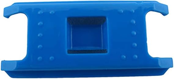 Hot Wheels Replacement Part Criss Cross Crash Race Track Playset DTN42 - Replacement Small Blue Track Connector