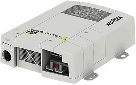 Xantrex 804-1240-02 TRUECharge2 12VDC 40A Battery Charger, 3 Bank, Ultra-Compact, High Performance Charger for Worldwide Charging, AMP UP-TO 120A GLOBALLY Now with PARALLEL STACKING FEATURE