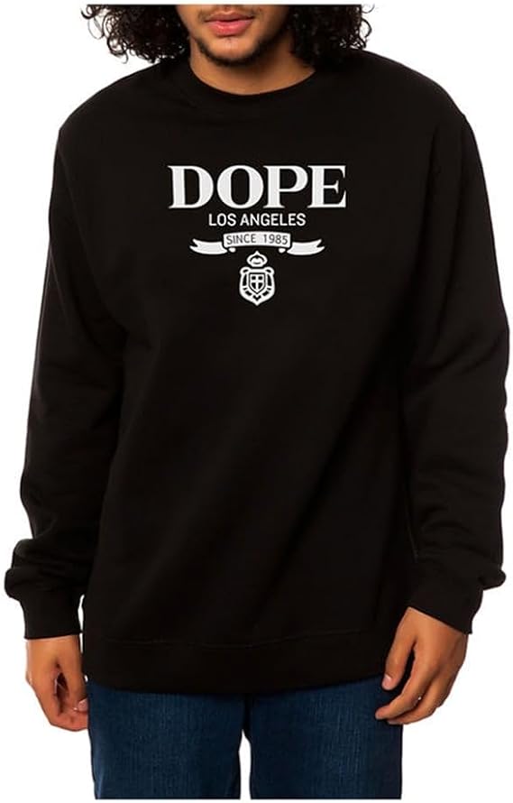 DOPE Mens The Sweatshirt, Black, Large