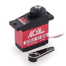 AGFRC B13DLM V2 4.5KG Micro Digital Servo and HPS06 25T Micro Metal Servo Horn