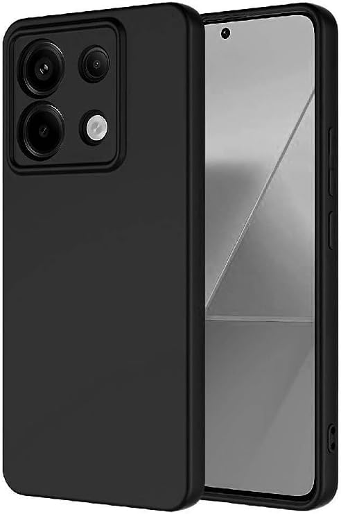 Coverzone Xiaomi Redmi Note 13 Pro 5G İle Uyumlu Kılıf Z-Mara Lansman Vieri Tam Koruma Arka Kapak Kamera Koruma Çıkıntılı Pürüzsüz Yüzey Siyah