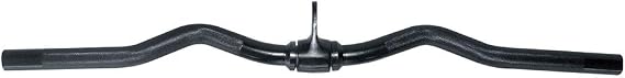 Power Systems Black Chrome Row Handle for Cable Machines (61940)