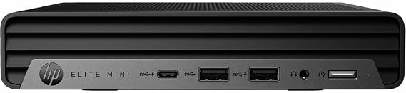 HP Elite Mini 800 G9 Desktop Computer - Intel Core i7 14th Gen i7-14700T - vPro Technology - 16 GB - 512 GB SSD - Desktop Mini - Intel Q670 Chip - Windows 11 Pro - NVIDIA GeForce RTX 3050 4 GB GDDR6 -