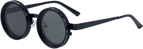 Hand Made Nd-400 9 Gears Round Polarized Adjustable Dimming Men Sunglasses women Filter Diving Fishing