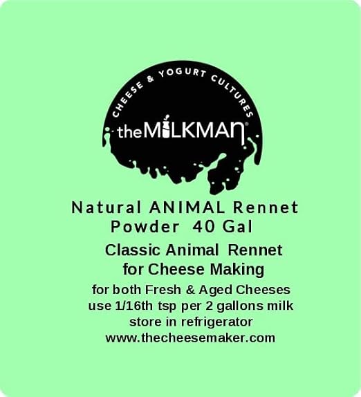 theMilkman Natural Animal Rennet Powder