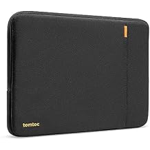 tomtoc 360 Protective Laptop Sleeve for 13-inch New Surface Pro 11th, Copilot+PC 2024, Surface Pro 10/9/8/X with Signature Keyboard/X Keyboard, Shockproof Water-Resistant Notebook Surface Case Bag