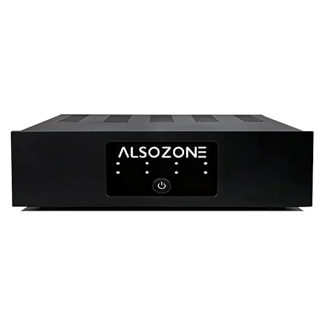 ALSOZONE+3eAudio PAM153 Multi-Channel Power Amplifier 3 Channel amp,150W/Ch with GaN Power Supply, PFFB Technology, TPA3251 PBTL, 2-Step Gain, Trigger & Auto Mode, Modular Design(PAM153)