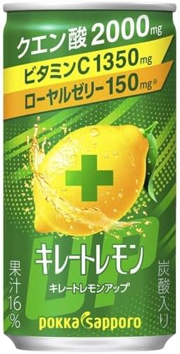 Chelate Lemon Up Pokka Sapporo Instant Switch Drink, 6.1 fl oz 185 ml x 30 Cans
