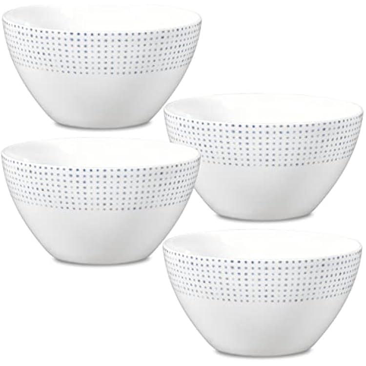 Noritake Blue Hammock Set of 4 All-Purpose Bowl, 5-34, 20 oz.