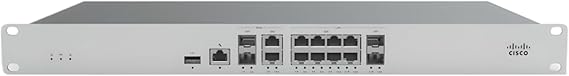 Meraki MX85-HW Security Appliance | Cloud-Managed Firewall | 1Gbps Throughput | 8X GbE Ports | VPN & SD-WAN | Layer 7 Visibility | No License Included