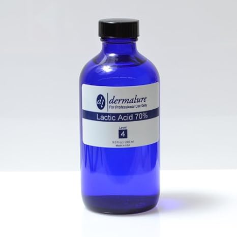 Lactic Acid Peel 70% Medical Grade 8oz. 240ml (Level 4 pH 0.3)