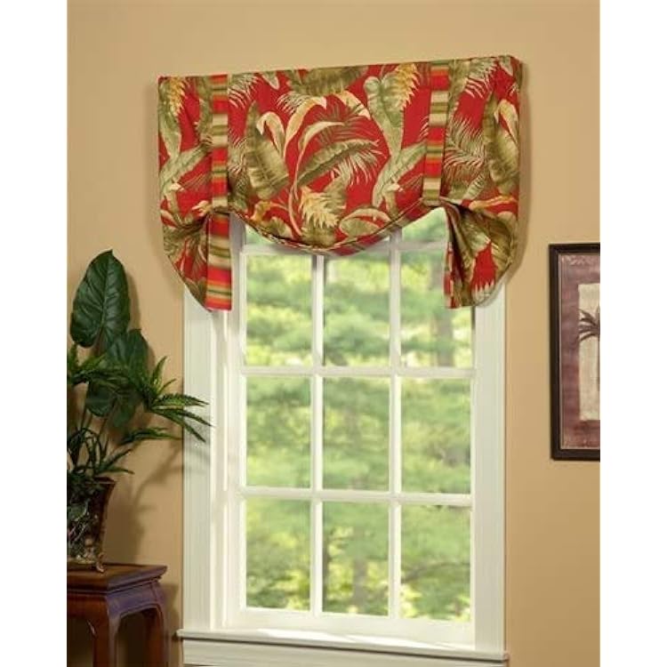 Thomasville Captiva Tie Up Valance 52W x 22L