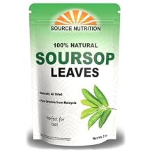 Dried Soursop Leaves for Herbal Tea, 2 oz Annona Muricata Loose Leaf Tea Ingredient
