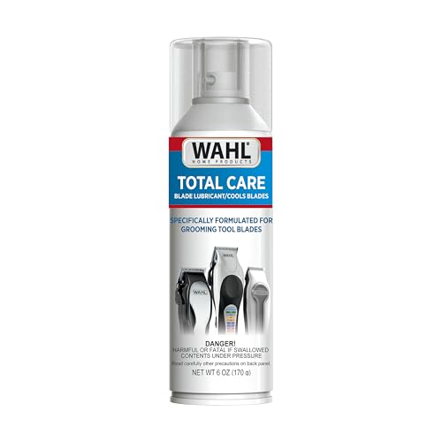 Wahl Total Care Blade Coolant Clipper Spray For Hair Clippers & Beard Trimmers for Men, Model 3776P