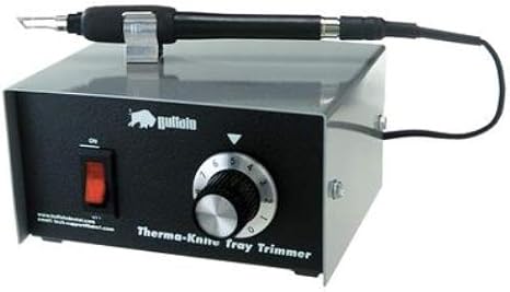 Buffalo Dental 80500 ThermaKnife Hot Tray Trimmer Knife, 6" Pen 120V for Thermoplastic Appliances