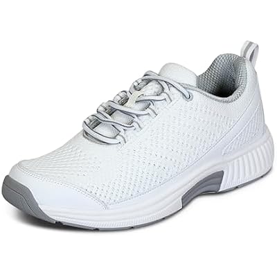 Orthofeet Womens Orthopedic Stretch Knit Walking Sneaker