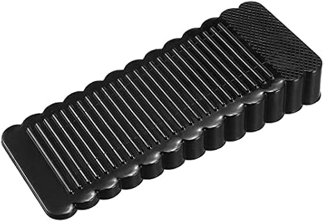 XYWHPGV Door Stopper, Door Closer, Security Door Wedge, Large Rubber Door Stops for Home Office, 2 Pieces Black(ebcb6 69abe b69b0 2b40c bb7ca 85c66