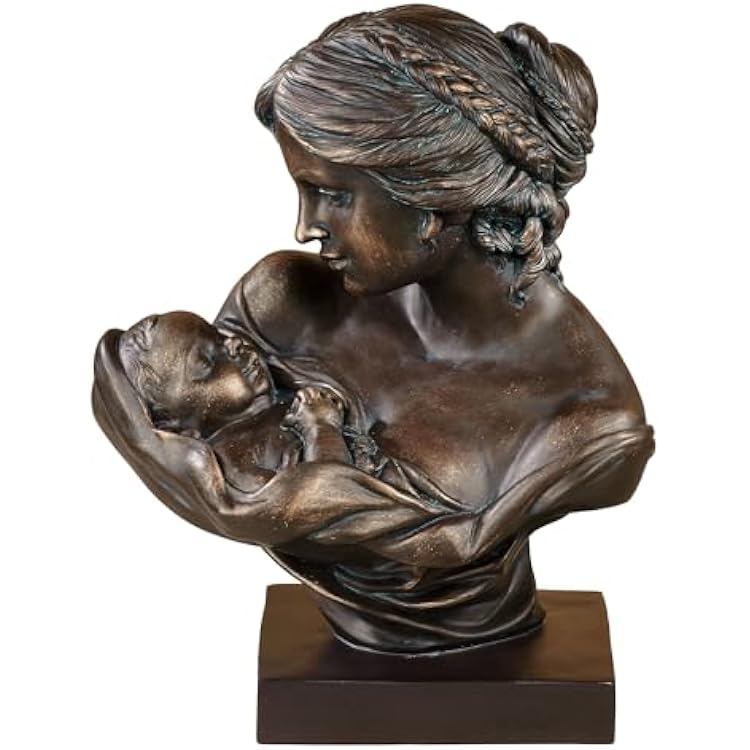 Touch of Class Heartfelt Bond Mothers Love Table Sculpture Bronze