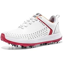 Waterproof and Breathable Golf Shoes for Men, Golf Shoes with Spikes
