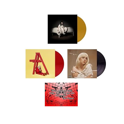 Billie Eilish Complete Studio Discography with Art Card