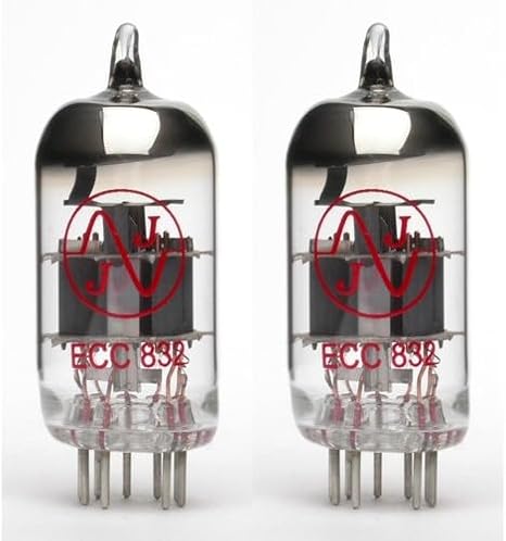 Pair of JJ ECC832/12DW7 Preamp Vacuum Tube