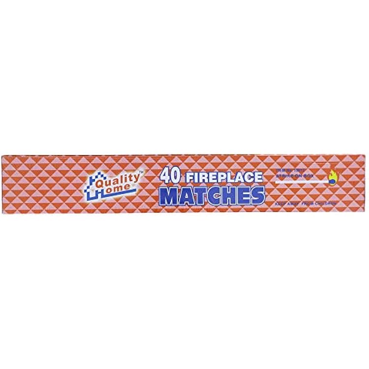 Fireplace Matches, 11 Long, Box of 40