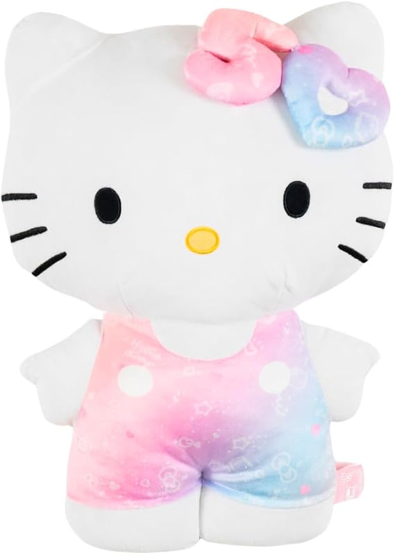 Hello Kitty 50th Bedding Super Soft Cozy Decorative Cuddle Pillow, (Officially Licensed Product) By Franco Collectibles