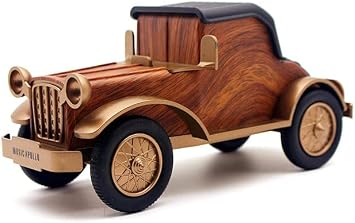 Retro Bluetooth Speaker with FM Radio Vintage Portable Wireless Speaker for Car, Home & Outdoor Use
