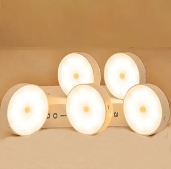 Harekete Duyarlı Sensörlü Sarjlı Mıknatıslı Gün Işık Led Mutfak, Banyo, Yatak Odası Led Işık (10) [Enerji Sınıfı A]