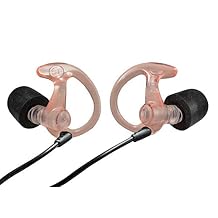 SureFire Sonic Defenders Ultra Max Filtered Earplugs w/Comply Canal Tips, Reusable, Clear, Medium, EP10-MPR