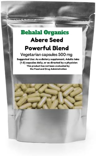 Abere (Hunteria Umbellata) OSU Akuamma Capsules Herbal Supplement 500mg Vegetarian Capsules