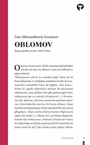 Oblomov (Kapak Değişebilir)