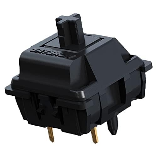 GATERON Oil King V2 Pre-lubed 5 Pin Linear Keyboard Switches for MX Mechanical Keyboard 90 Pcs, Oil King V2