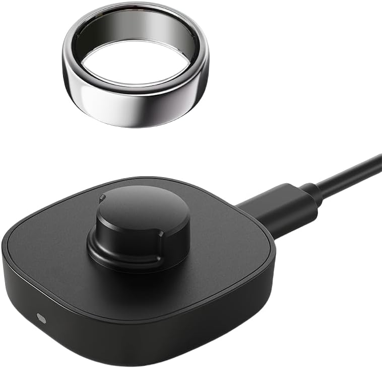 Compatible with Oura Ring Gen3 Charger - Size 11 - Fast Charging Dock with USB-C Cable for Smart Ring 11
