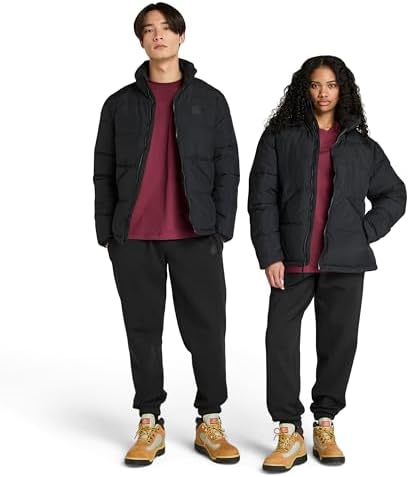 Timberland Men's Silicon Badge Synthetic Insulated Puffer Jacket