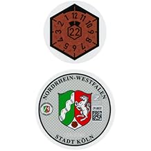 Cologne 2022 Front Novelty Sticker