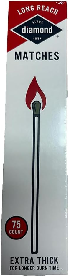 Diamond Long Reach Matches 75 count