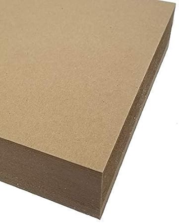 Chipboard- 8"x10" 50pt (100 Sheets) - 100% Recycled- Made in USA